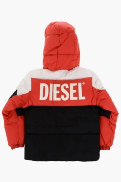 Giubbotto JSELS Color Block con Cappuccio></noscript>Diesel Kids Sale