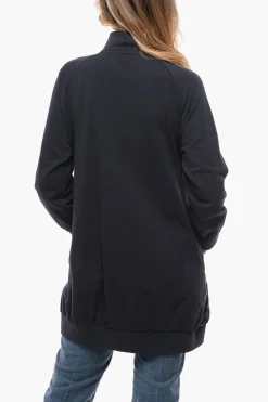 Giubbotto Leggero in Cotone Stretch con Dettagli Lurex e Bottoni Automatici>Oblò Unique Outlet