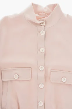 Hot Giubbotto Leggero in Tinta Unita Abbigliamento