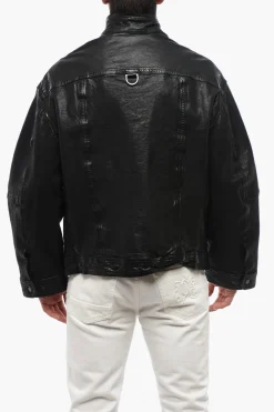 Giubbotto Multitasca LOOSE WASHED in Pelle>Neil Barrett Sale