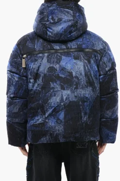 New Giubbotto Puffer SIERRA LEONE con Motivo Monogram Uomo Giubbotti