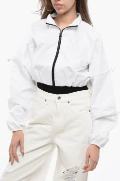 Giubbotto RBK CARDI B A Tinta Unita Crop>Reebok Hot