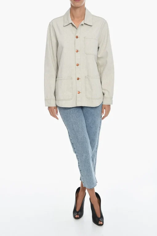Giubbotto ROSITTA in Denim con Taschino>Samsoe Samsoe New