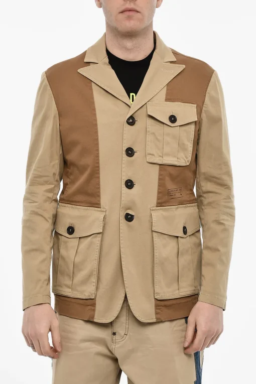 Giubbotto Sahariana Doppio Tono>Dsquared2 New