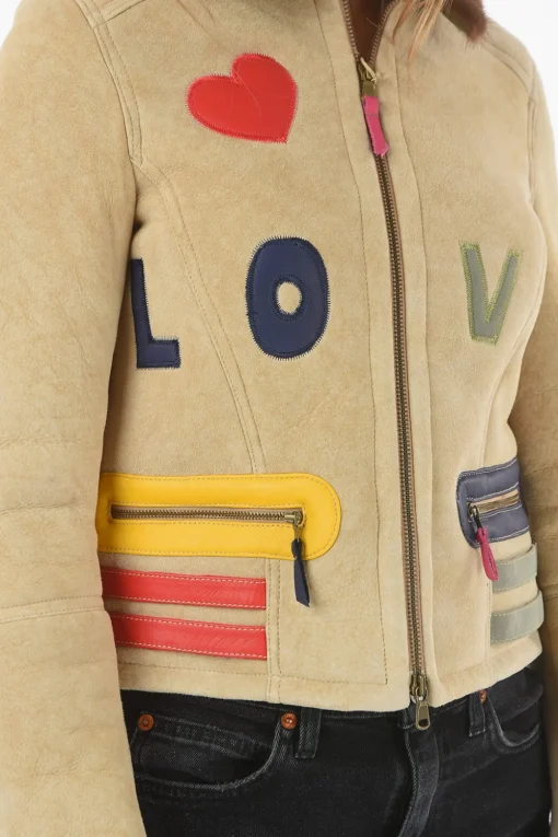 Giubbotto Shearling Ricamato>History Repeats Online