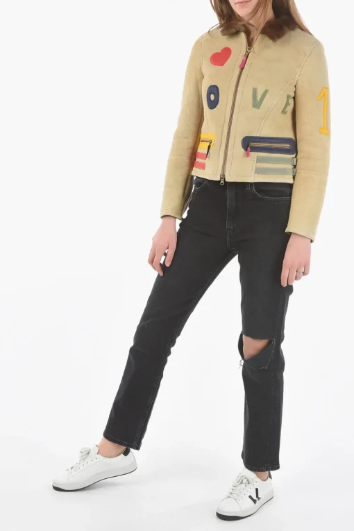 Giubbotto Shearling Ricamato>History Repeats Online