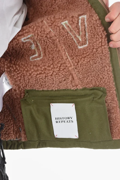 Giubbotto Shearling Ricamato>History Repeats Online