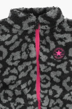 Giubbotto Sherpa Leopardato>Converse KIDS Outlet