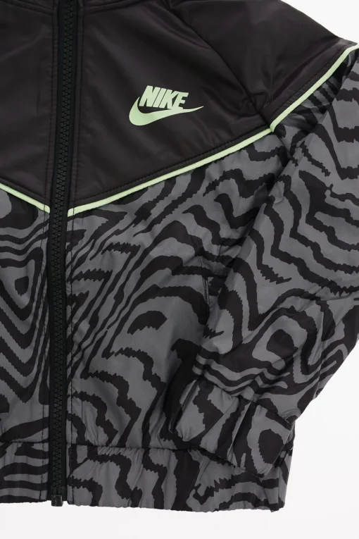 Discount Giubbotto Stampa Zebra con Cappuccio GLOW IN THE DARK Abbigliamento