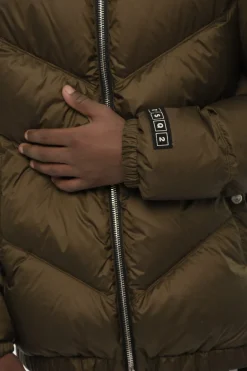 Giubbotto Trapuntato con Chiusura Zip e Monogram></noscript>Dsquared2 Best