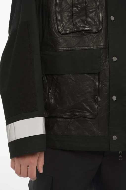 Outlet Giubbotto Utility con Colletto a Cote Uomo Giubbotti
