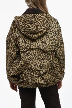 Discount Giubbotto Utility con Fantasia Animalier Donna Giubbotti