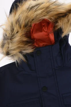 Giubbotto Utility JASTER in Tinta Unita con Dettaglio in Ecopelliccia>Diesel Kids Fashion
