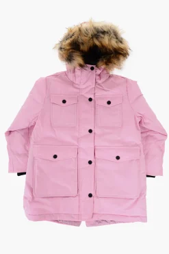 Giubbotto Utility JPERTS Imbottito con Dettaglio in Ecopelliccia>Diesel Kids Outlet