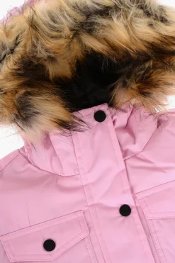 Giubbotto Utility JPERTS Imbottito con Dettaglio in Ecopelliccia>Diesel Kids Outlet