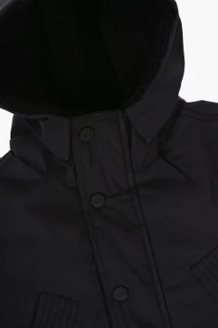 Hot Giubbotto Utility JRIND Imbottito con Cappuccio Bambino Abbigliamento