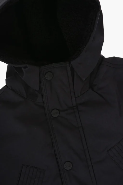 Hot Giubbotto Utility JRIND Imbottito con Cappuccio Bambino Abbigliamento
