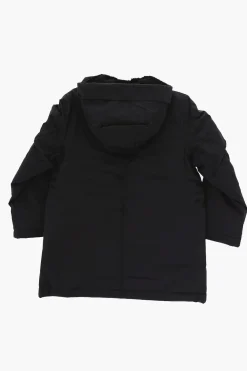Hot Giubbotto Utility JRIND Imbottito con Cappuccio Bambino Abbigliamento