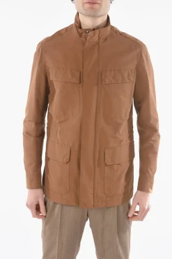 Giubbotto Utility WALT in Misto Cotone con Abbottonatura Nascosta>Corneliani Online