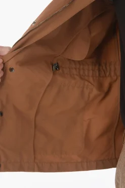 Giubbotto Utility WALT in Misto Cotone con Abbottonatura Nascosta></noscript>Corneliani Online