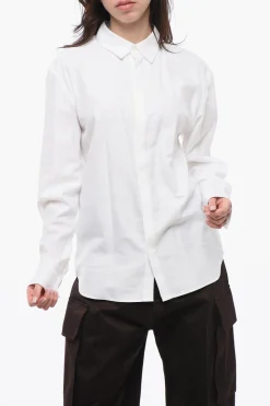 Hot GOLD LINE Camicia MOON in Popeline Jacquard Donna Camicie