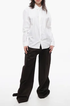 Hot GOLD LINE Camicia MOON in Popeline Jacquard Donna Camicie