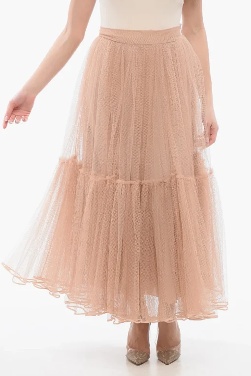 Gonna A Cerchio Lunga In Mesh>Dior Outlet