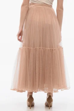 Gonna A Cerchio Lunga In Mesh>Dior Outlet