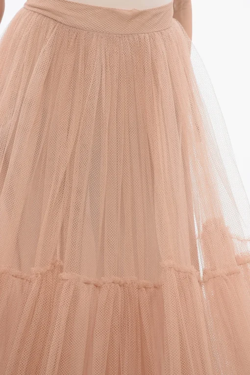 Gonna A Cerchio Lunga In Mesh>Dior Outlet