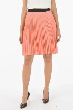 Outlet Gonna CREPE PLISSE' Plissettata con Pantaloncino Donna Gonne