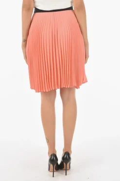 Outlet Gonna CREPE PLISSE' Plissettata con Pantaloncino Donna Gonne
