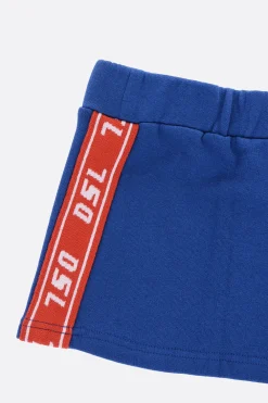 Outlet Gonna GLENDAB in Cotone con Banda Laterale Logata Abbigliamento