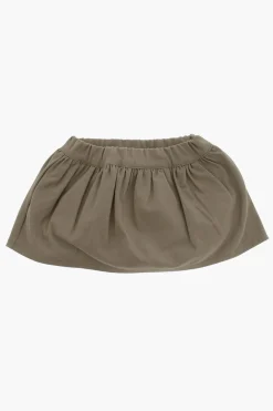 Gonna in Cotone Stretch con Elastico in Vita>Douuod New