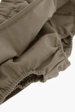 Gonna in Cotone Stretch con Elastico in Vita></noscript>Douuod New