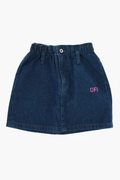 Online Gonna In Denim con Passanti Abbigliamento