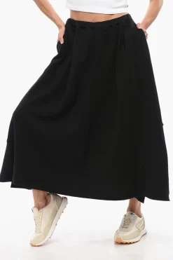 Gonna in Pile Asimmetrica con Pieghe>Yohji Yamamoto New