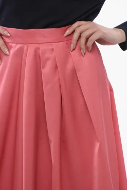 Online Gonna Midi Svasata con Sottoveste Donna Gonne