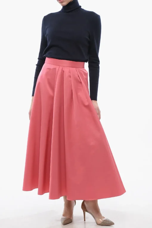 Online Gonna Midi Svasata con Sottoveste Donna Gonne