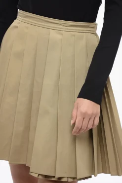 Discount Gonna Plissé con Chiusura a Portafoglio Donna Gonne