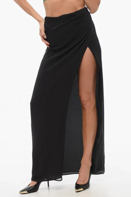 Discount Gonna Portafoglio in Seta Donna Gonne