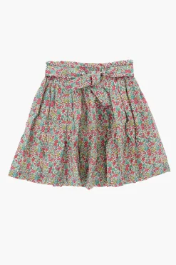 Gonna Svasata a Fantasia Floreale con Cintura>Bonpoint Online