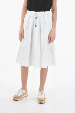 Clearance Gonna Svasata con Elastico in Vita Donna Gonne