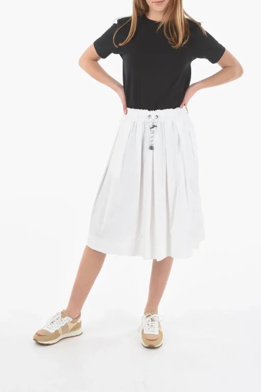 Clearance Gonna Svasata con Elastico in Vita Donna Gonne
