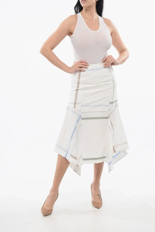 Best Gonna Svasata con Fantasia a Quadri Donna Gonne