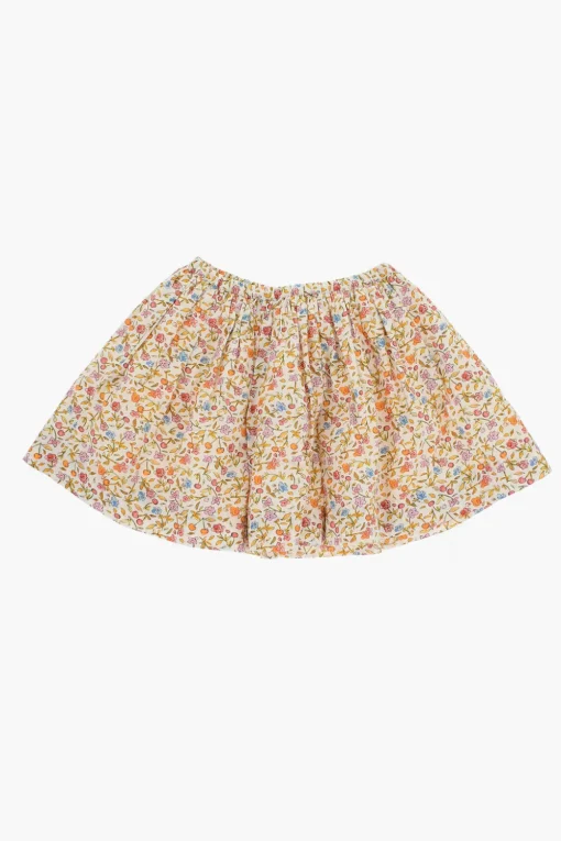 Fashion Gonna Svasata JUPE SUZON A Motivo Floreale Abbigliamento