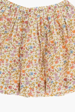 Fashion Gonna Svasata JUPE SUZON A Motivo Floreale Abbigliamento