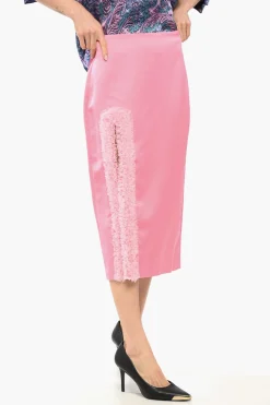 Hot Gonna Tubino HOLLYWOOD con Spacco in Tulle Donna Gonne