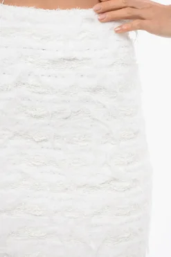 Gonna Tweed Effetto Sfilacciato></noscript>Balmain Discount
