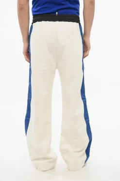 Best GRENOBLE Joggers Felpati con Bande Laterali a Contrasto in Nylon Uomo Pantaloni