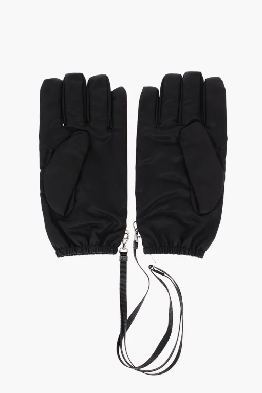 Guanti da Neve In Nylon con Interno Morbido>Prada Fashion